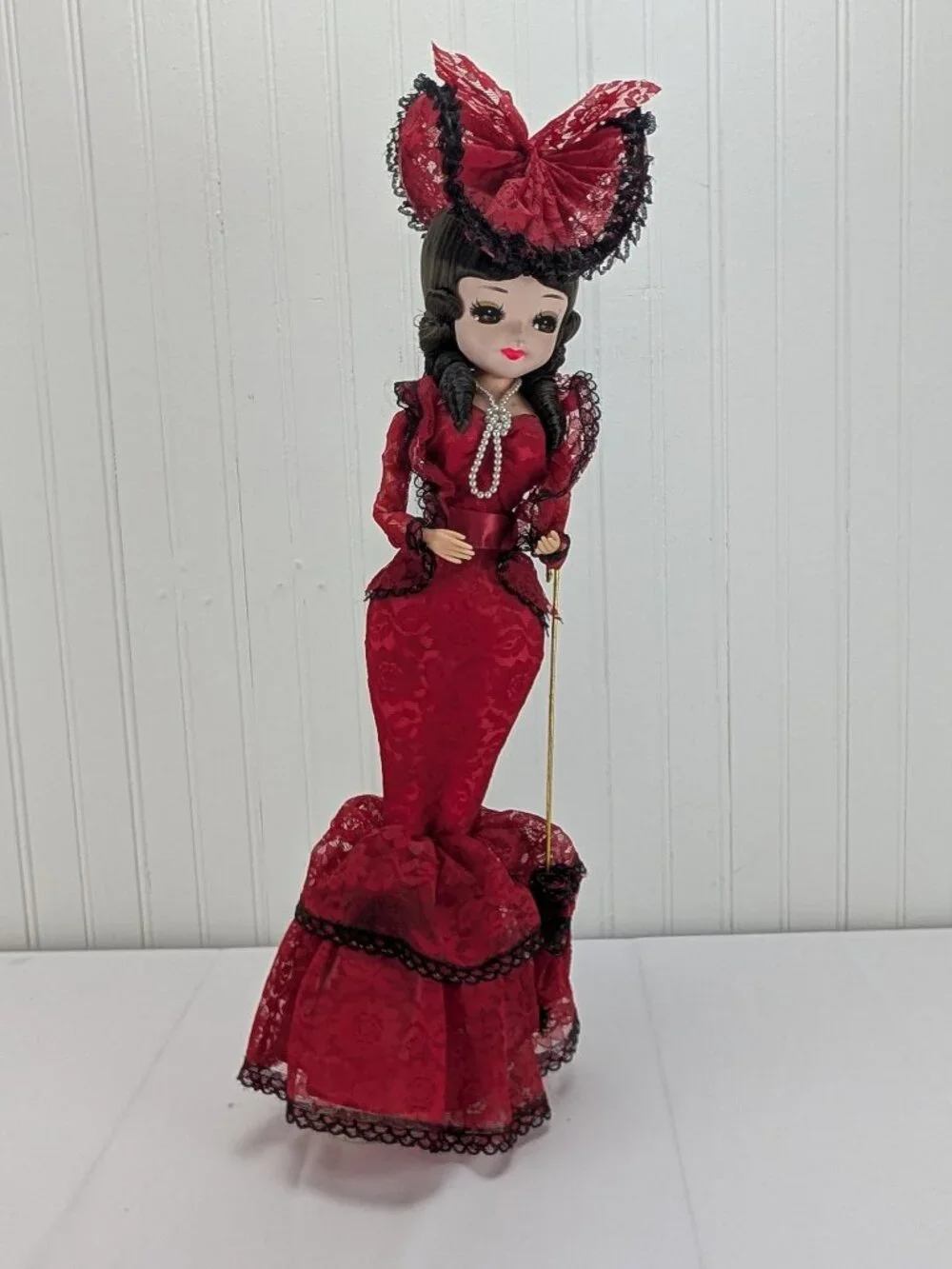 Vintage Bradley Big Eye Fabric Doll 21